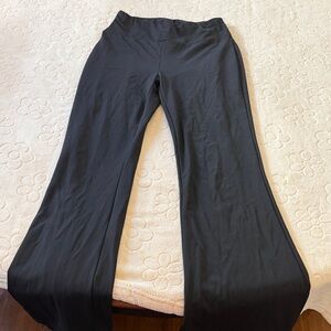 Kyodan Charcoal Gray Wide-Leg Pants
